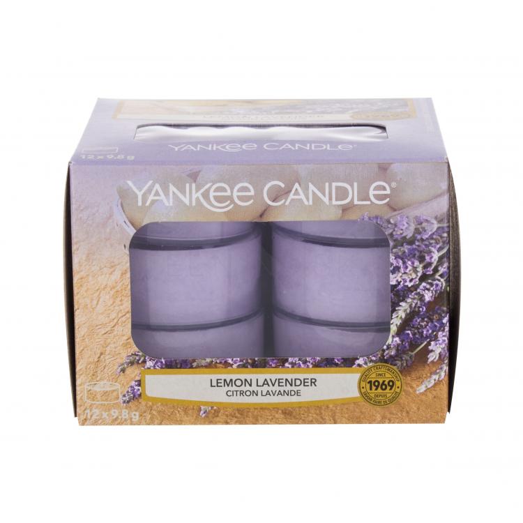 Yankee Candle Lemon Lavender Vonná sviečka 117,6 g