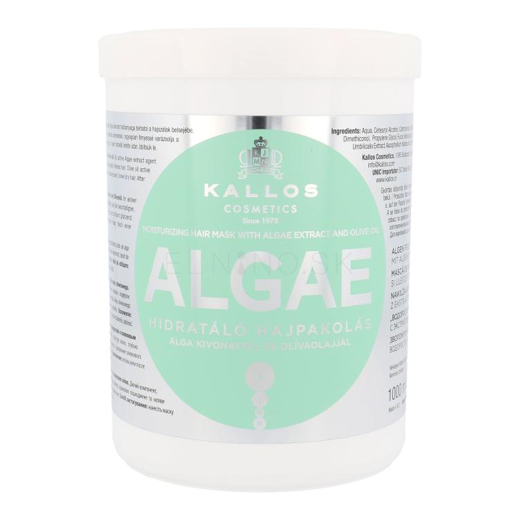 Kallos Cosmetics Algae Maska na vlasy pre ženy 1000 ml