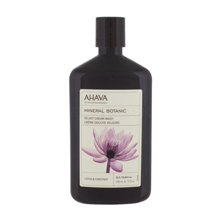 AHAVA Mineral Botanic Lotus &amp; Chestnut Sprchovací krém pre ženy 500 ml