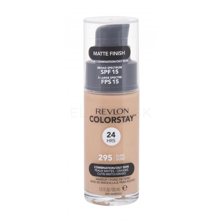 Revlon Colorstay Combination Oily Skin SPF15 Make-up pre ženy 30 ml Odtieň 295 Dune