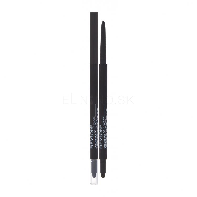Revlon Colorstay Micro Ceruzka na oči pre ženy 0,06 g Odtieň 214 Black