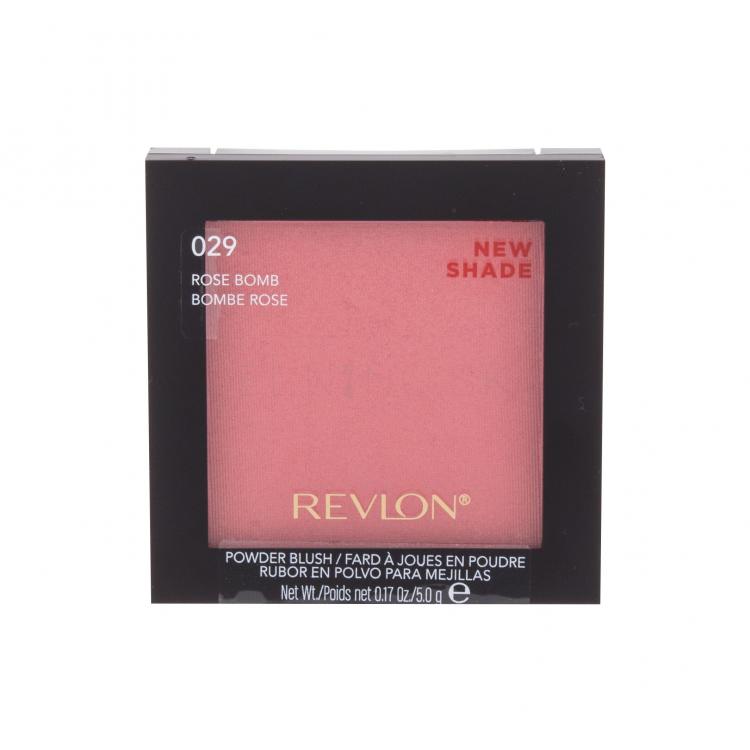 Revlon Powder Blush Lícenka pre ženy 5 g Odtieň 029 Rose Bomb