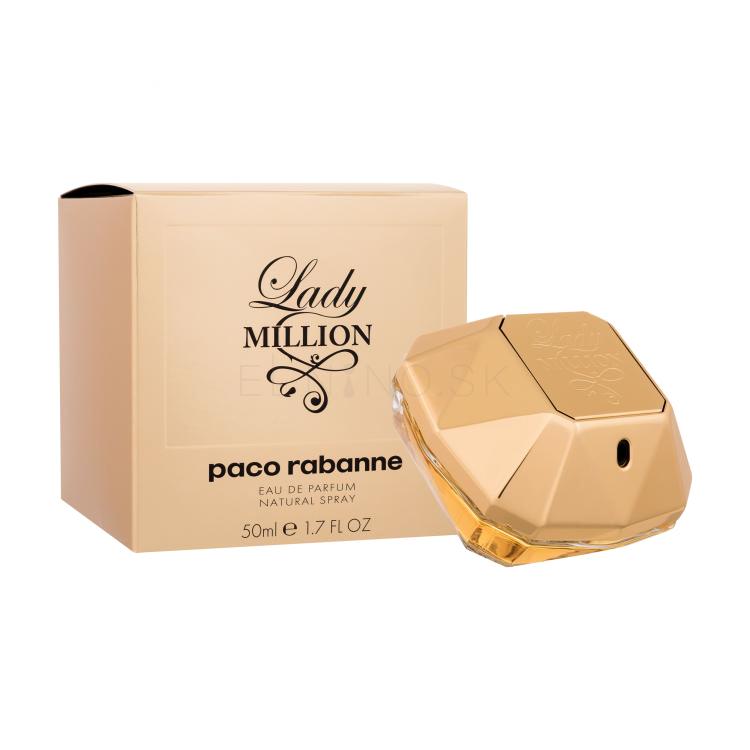 Paco Rabanne Lady Million Parfumovaná voda pre ženy 50 ml poškodená krabička