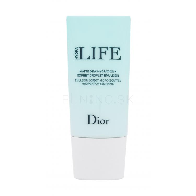 Christian Dior Hydra Life Sorbet Droplet Emulsion Pleťový gél pre ženy 50 ml tester