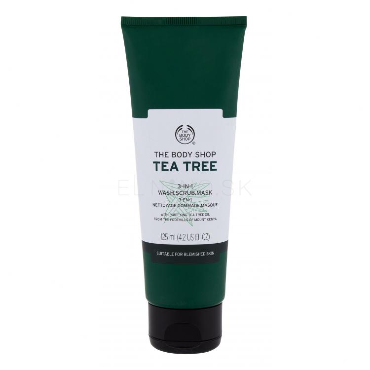 The Body Shop Tea Tree 3-In-1 Pleťová maska 125 ml