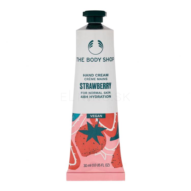 The Body Shop Strawberry Krém na ruky pre ženy 30 ml