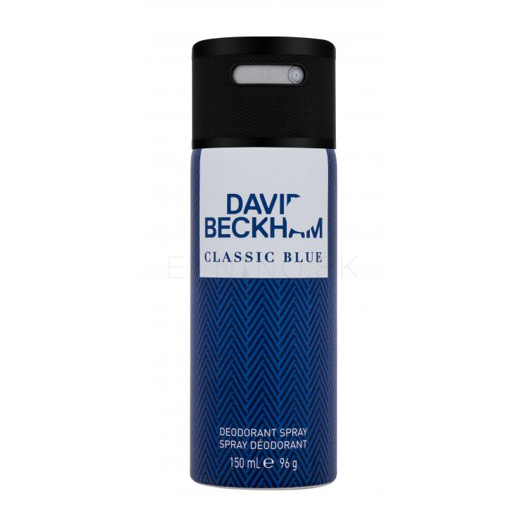 David Beckham Classic Blue Dezodorant pre mužov 150 ml