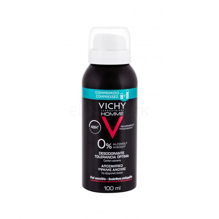 Vichy Homme Optimal Tolerance 48H Dezodorant pre mužov 100 ml
