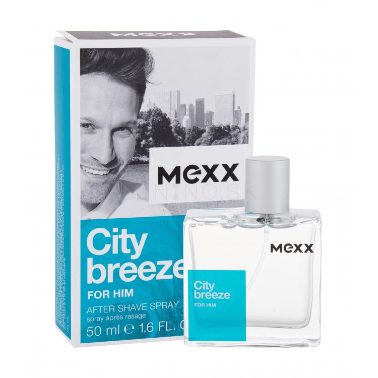 Mexx City Breeze For Him Voda po holení pre mužov 50 ml