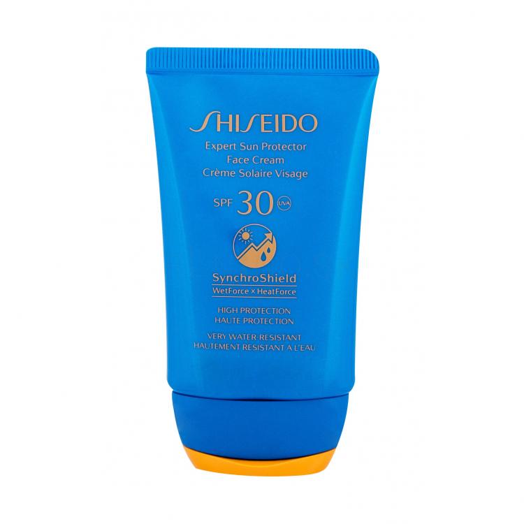 Shiseido Expert Sun Face Cream SPF30 Opaľovací prípravok na tvár pre ženy 50 ml tester
