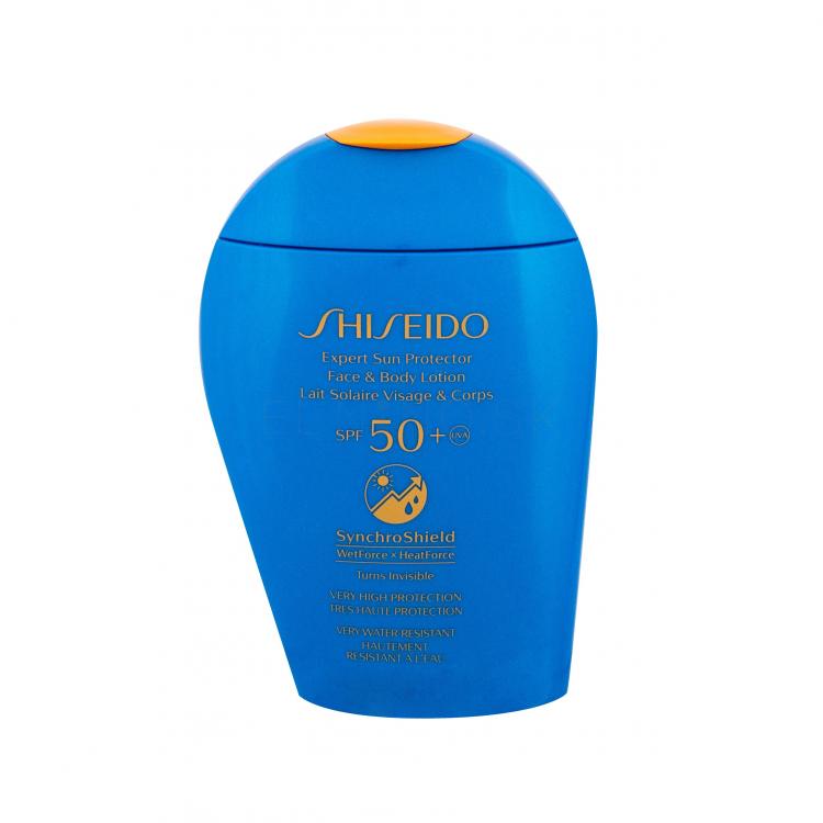 Shiseido Expert Sun Face &amp; Body Lotion SPF50+ Opaľovací prípravok na telo pre ženy 150 ml tester