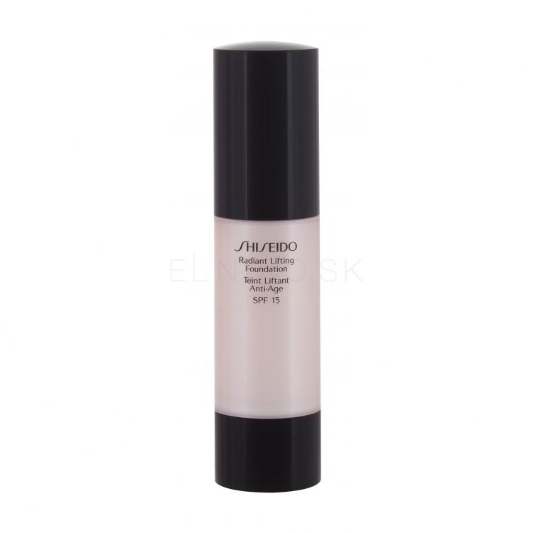 Shiseido Radiant Lifting Foundation Make-up pre ženy 30 ml Odtieň O60 Natural Deep Ochre