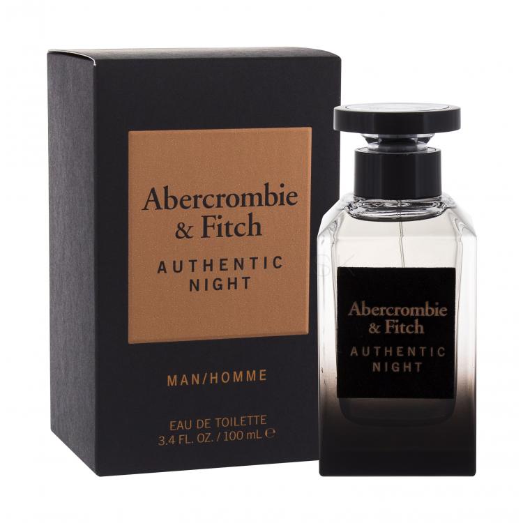 Abercrombie &amp; Fitch Authentic Night Toaletná voda pre mužov 100 ml