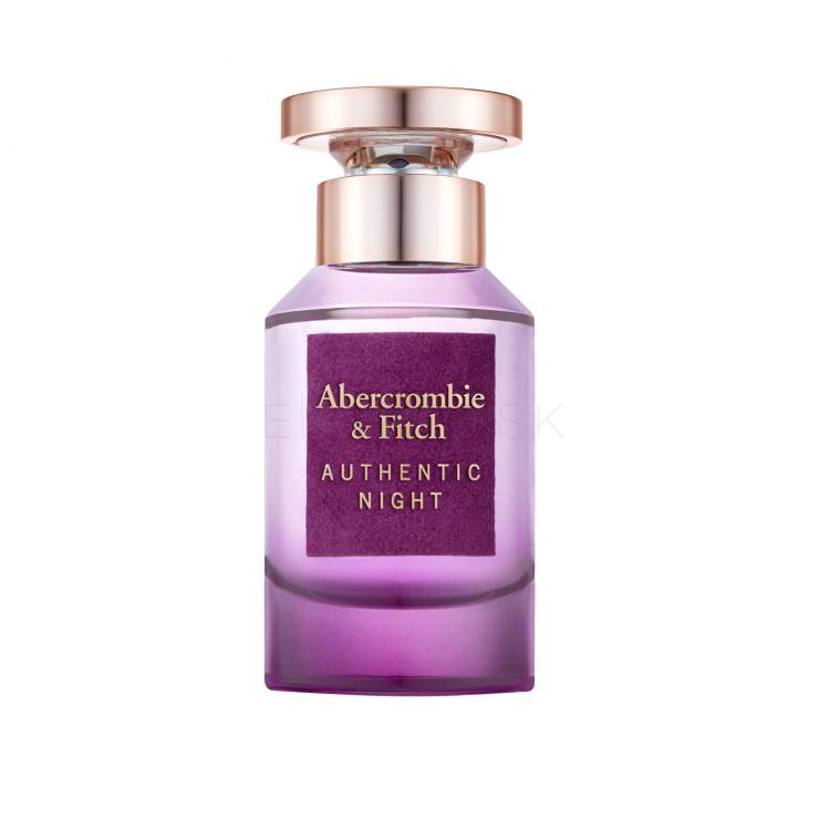 Abercrombie &amp; Fitch Authentic Night Parfumovaná voda pre ženy 50 ml