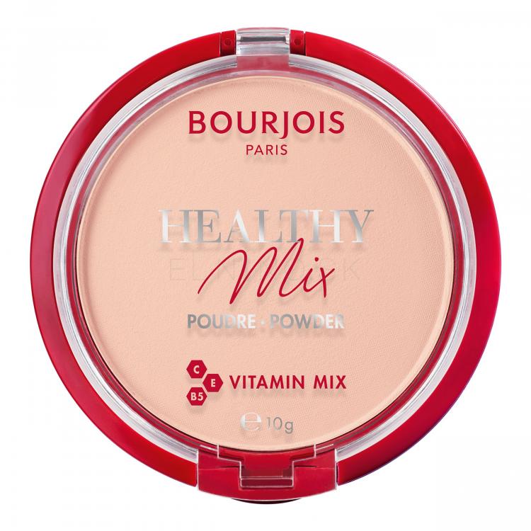 BOURJOIS Paris Healthy Mix Púder pre ženy 10 g Odtieň 01 Porcelain