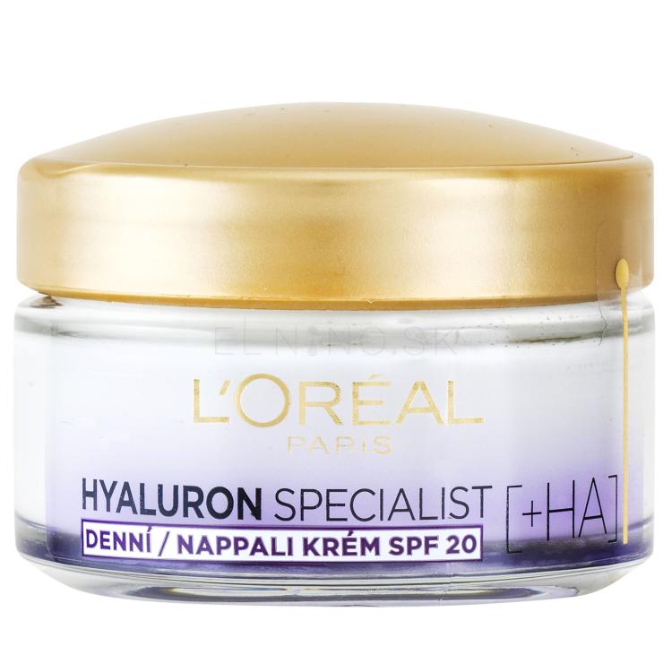 L&#039;Oréal Paris Hyaluron Specialist SPF20 Denný pleťový krém pre ženy 50 ml