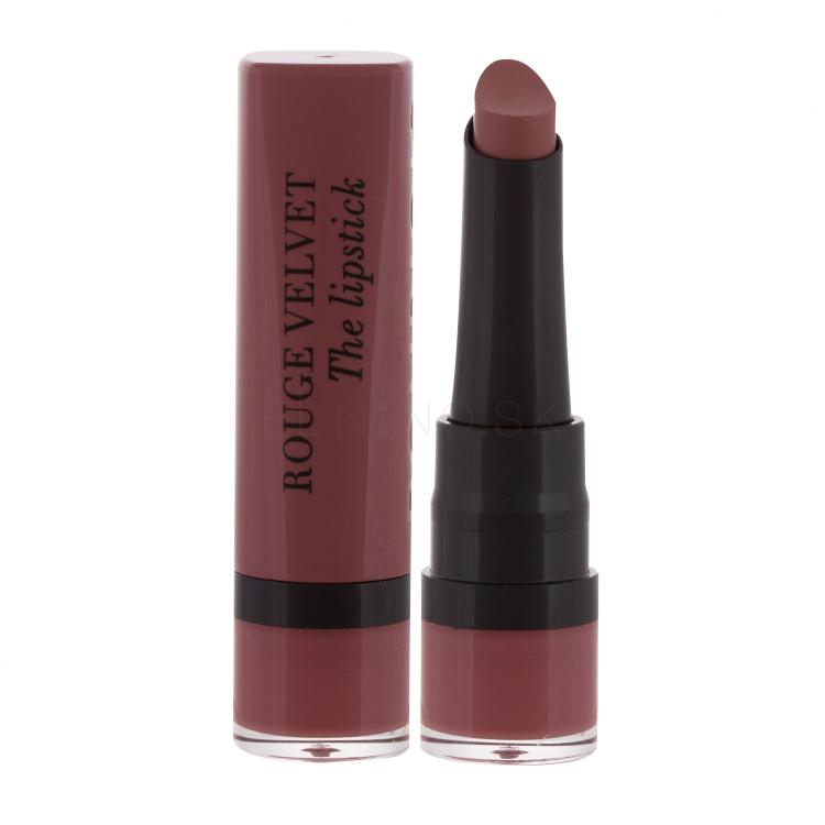 BOURJOIS Paris Rouge Velvet The Lipstick Rúž pre ženy 2,4 g Odtieň 33 Rose Water