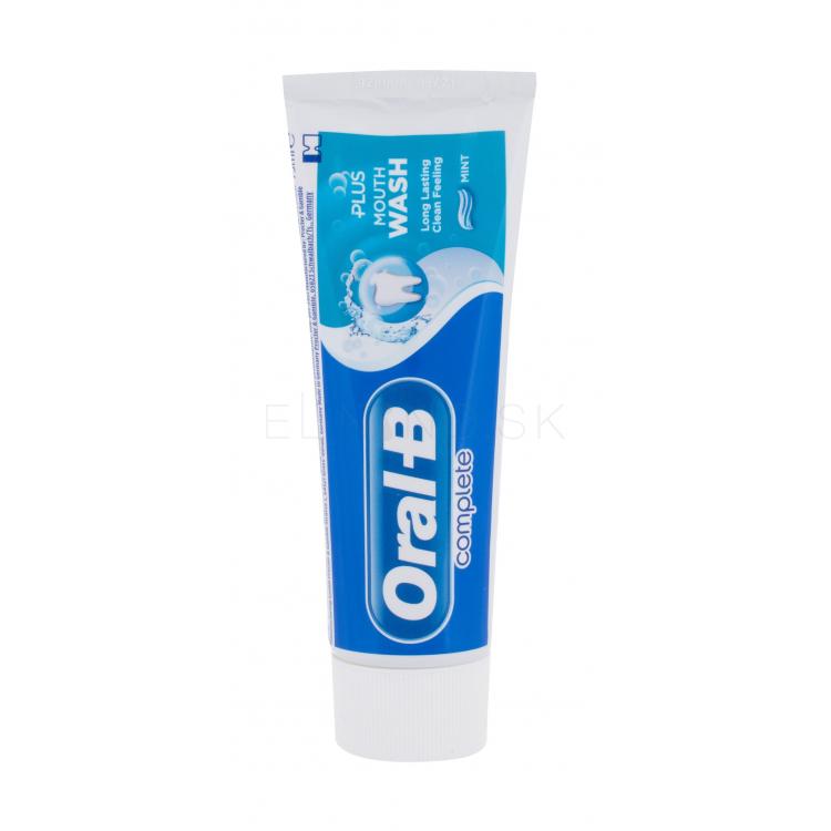Oral-B Complete Plus Extra White Cool Mint Zubná pasta 75 ml poškodená krabička