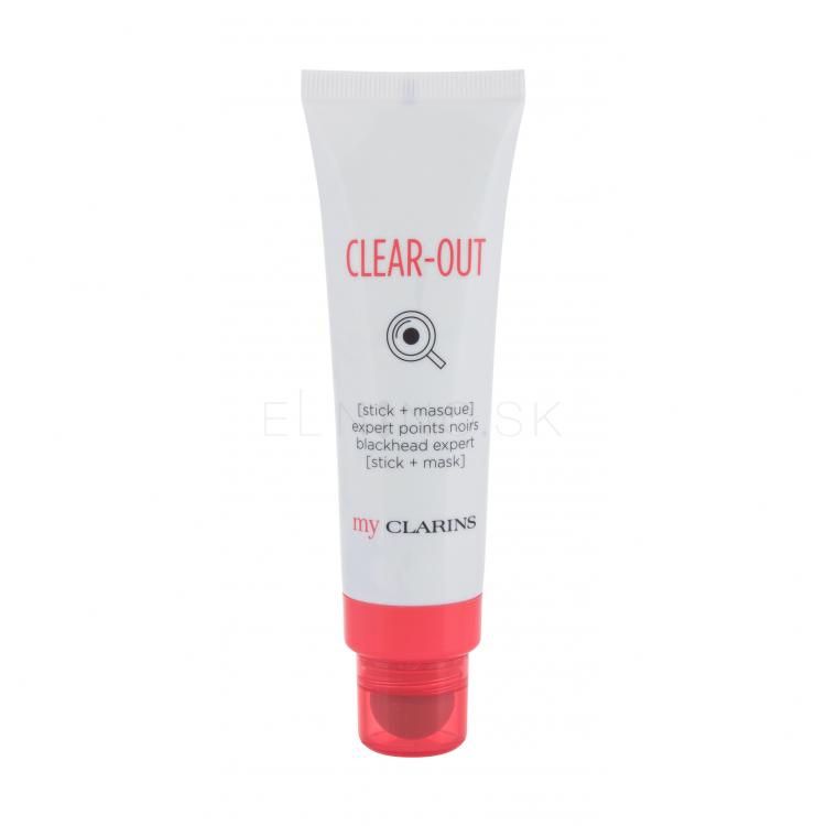 Clarins Clear-Out Blackhead Expert Stick + Mask Pleťová maska pre ženy 50 ml
