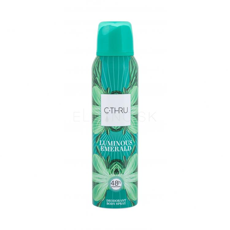 C-THRU Luminous Emerald Dezodorant pre ženy 150 ml