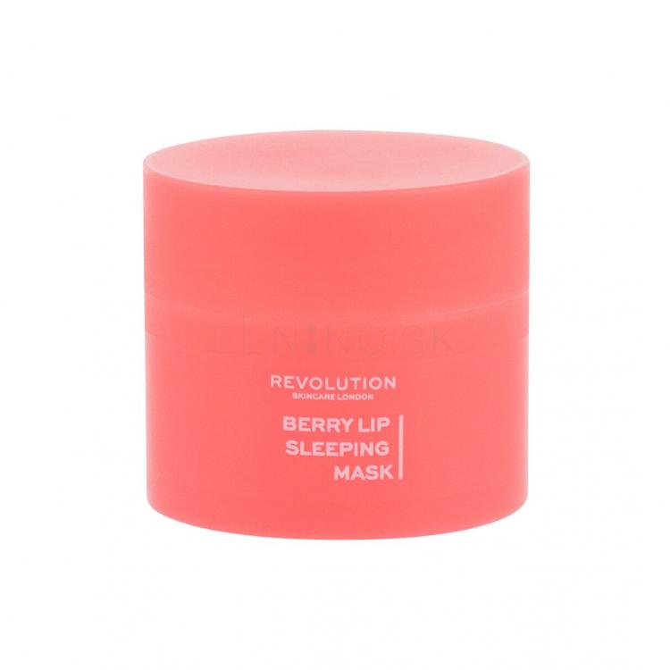 Revolution Skincare Lip Sleeping Mask Berry Balzam na pery pre ženy 10 g