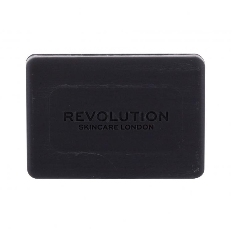 Revolution Skincare Charcoal Čistiace mydlo pre ženy 100 g