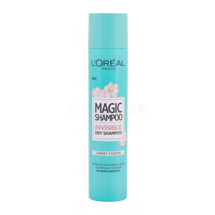 L&#039;Oréal Paris Magic Shampoo Sweet Fusion Suchý šampón pre ženy 200 ml