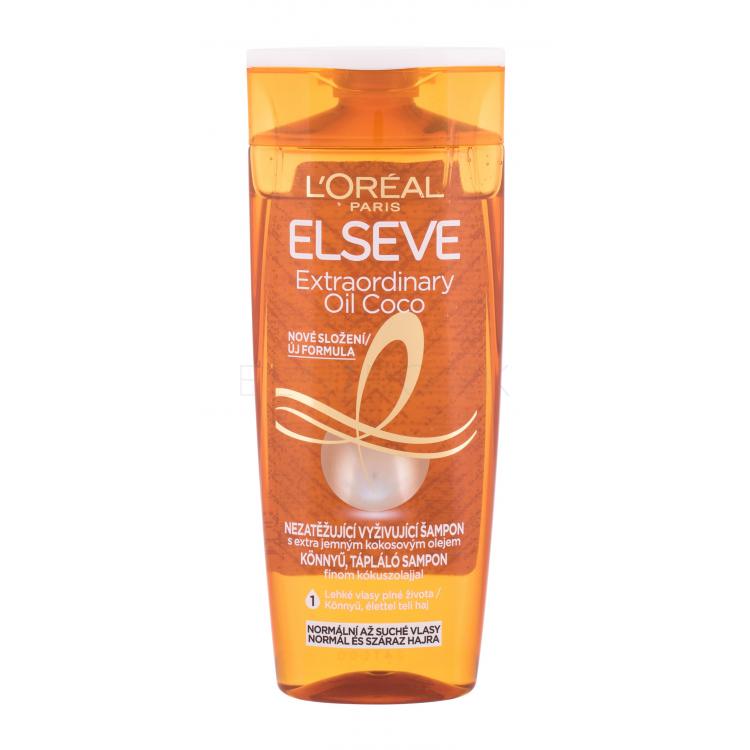 L&#039;Oréal Paris Elseve Extraordinary Oil Coco Weightless Nourishing Shampoo Šampón pre ženy 250 ml