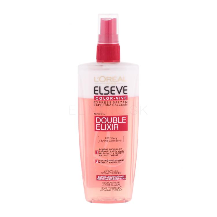 L&#039;Oréal Paris Elseve Color-Vive Double Elixir Bezoplachová starostlivosť pre ženy 200 ml