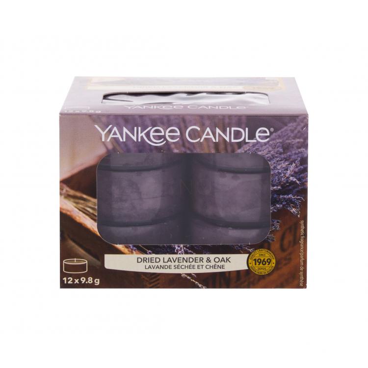 Yankee Candle Dried Lavender &amp; Oak Vonná sviečka 117,6 g
