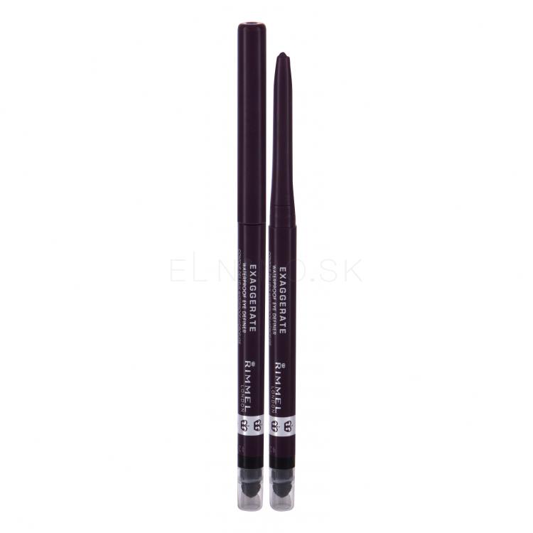 Rimmel London Exaggerate Ceruzka na oči pre ženy 0,28 g Odtieň 271 Ripe Plum