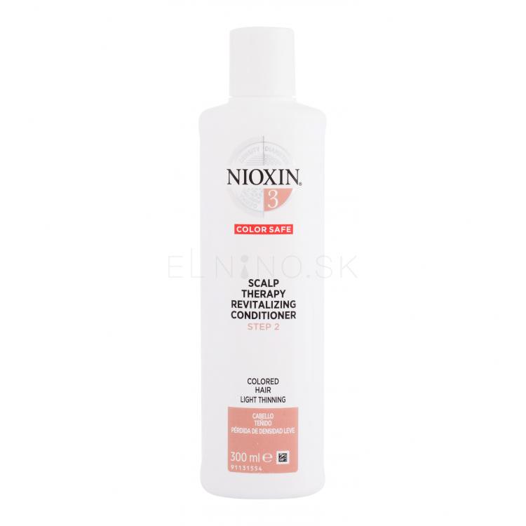 Nioxin System 3 Color Safe Scalp Therapy Kondicionér pre ženy 300 ml