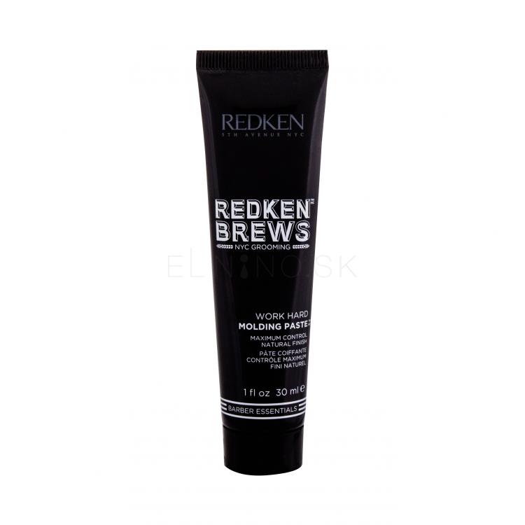 Redken Brews Hard Molding Paste Vosk na vlasy pre mužov 30 ml
