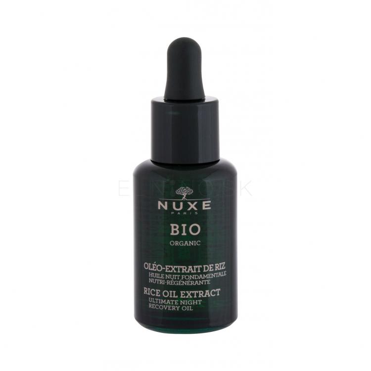 NUXE Bio Organic Rice Oil Extract Night Pleťový olej pre ženy 30 ml