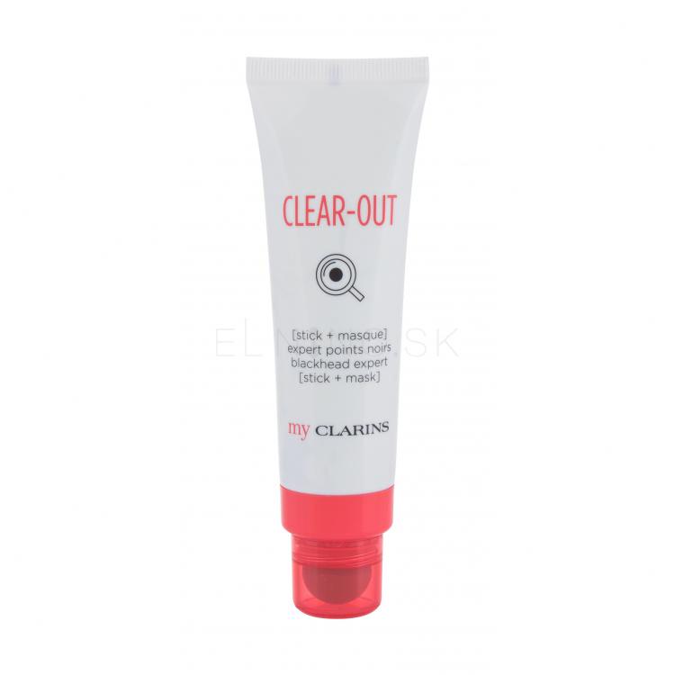 Clarins Clear-Out Blackhead Expert Stick + Mask Pleťová maska pre ženy 50 ml tester