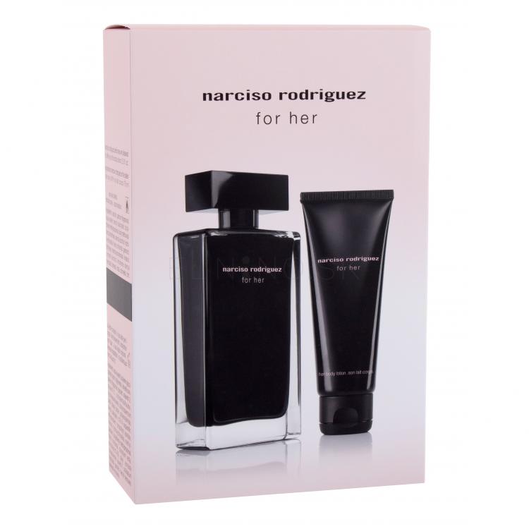 Narciso Rodriguez For Her Darčeková kazeta toaletná voda 100 ml + telové mlieko 75 ml