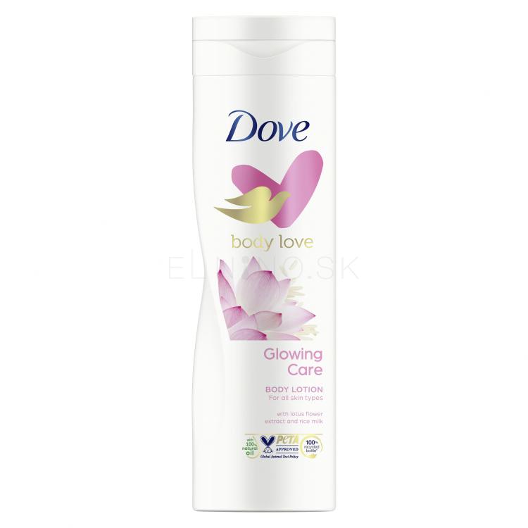 Dove Body Love Glowing Care Telové mlieko pre ženy 250 ml