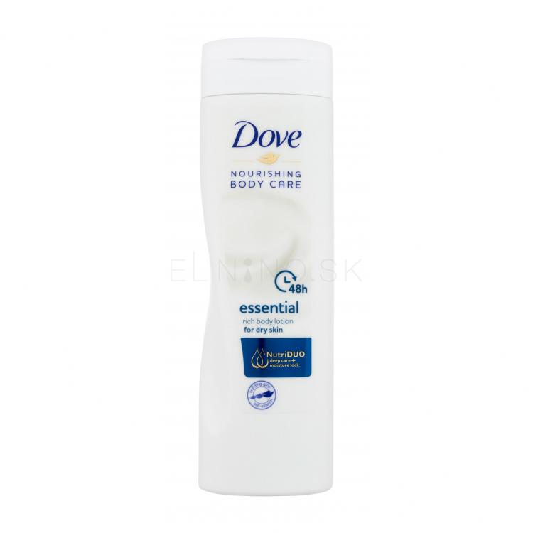 Dove Nourishing Body Care Essential Telové mlieko pre ženy 250 ml