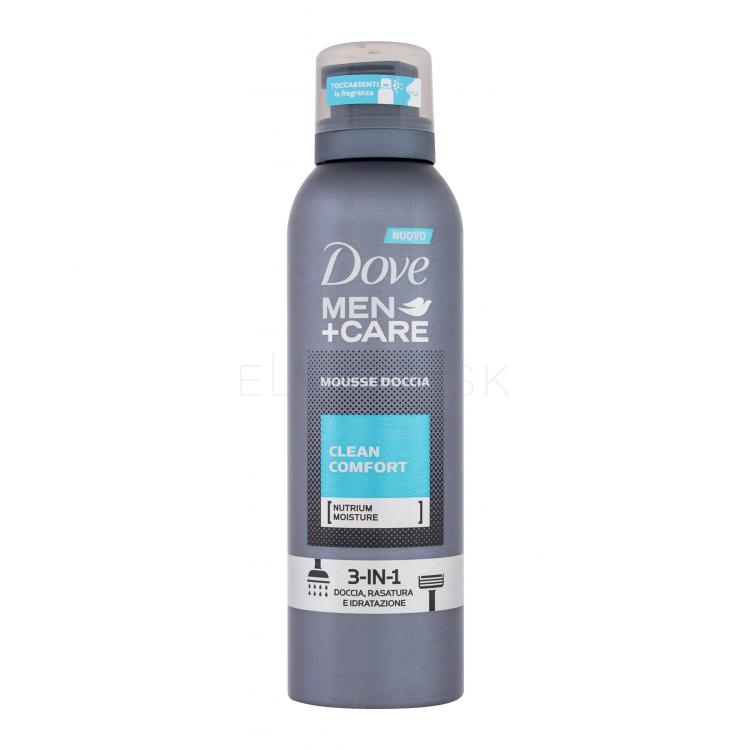 Dove Men + Care Clean Comfort Sprchovacia pena pre mužov 200 ml