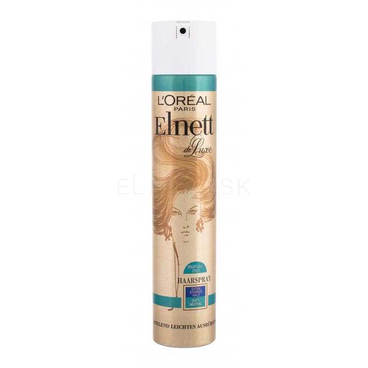 L&#039;Oréal Paris Elnett de Luxe Extra Strong Perfume-Free Lak na vlasy pre ženy 300 ml