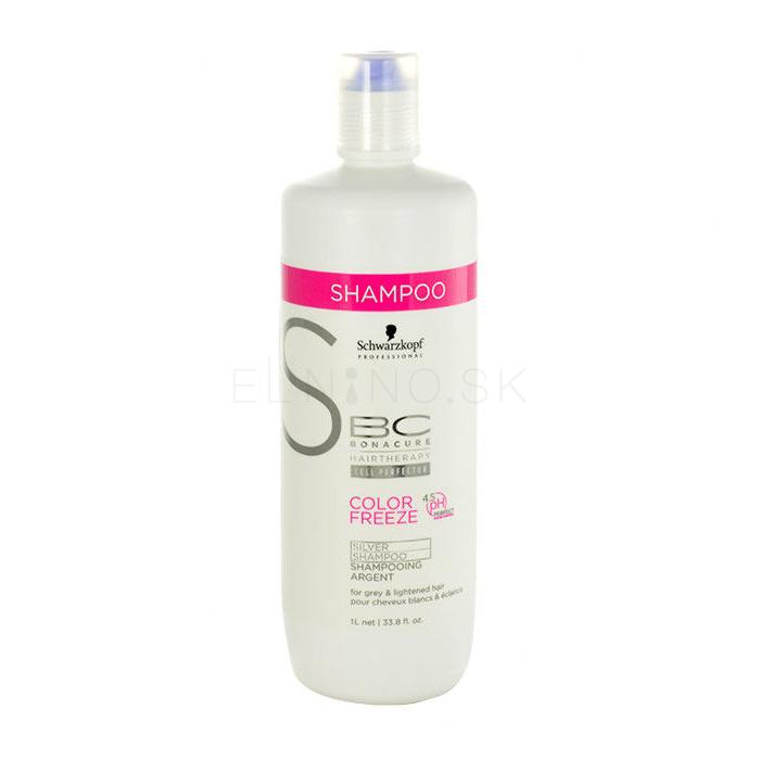 Schwarzkopf Professional BC Bonacure Color Freeze Silver Shampoo Šampón pre ženy 1000 ml