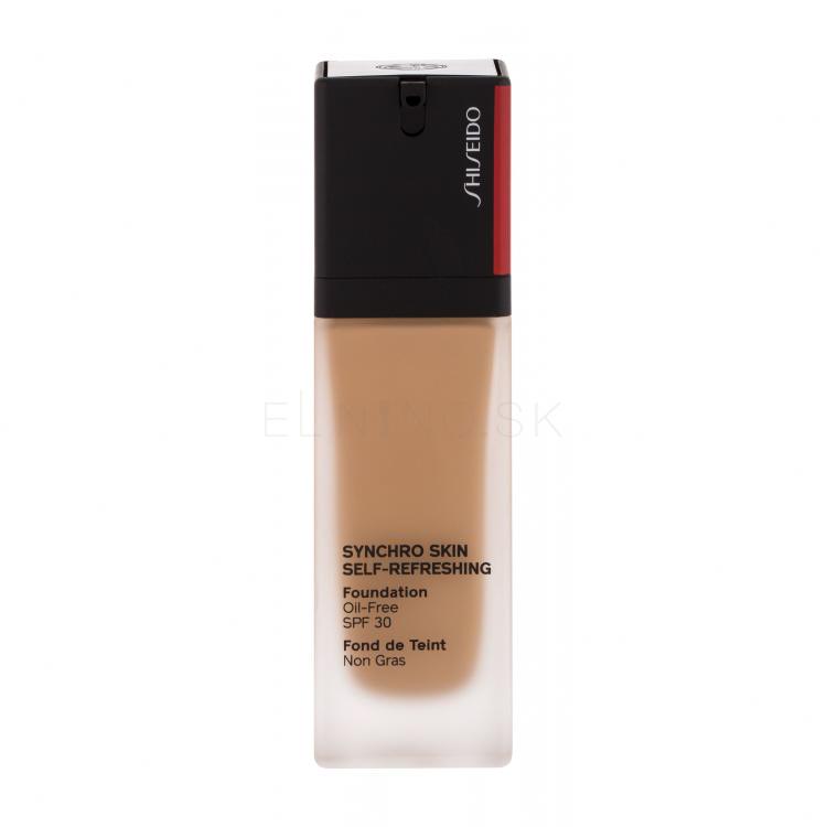 Shiseido Synchro Skin Self-Refreshing SPF30 Make-up pre ženy 30 ml Odtieň 340 Oak
