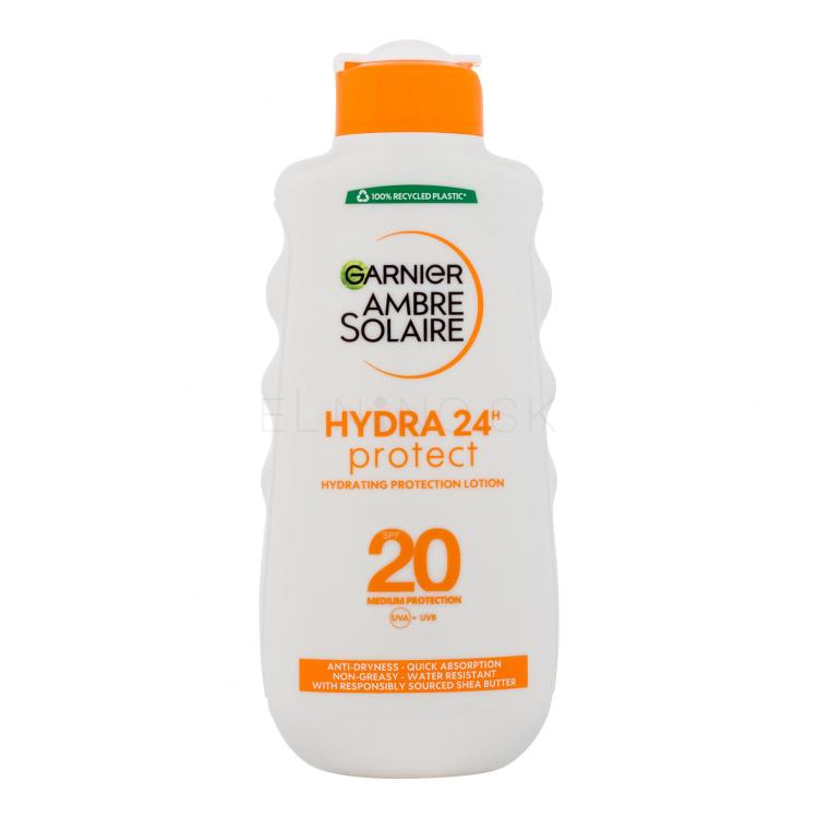 Garnier Ambre Solaire Hydra 24H Protect SPF20 Opaľovací prípravok na telo 200 ml