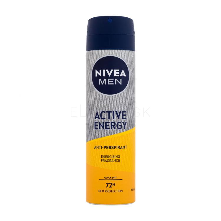 Nivea Men Active Energy 48H Antiperspirant pre mužov 150 ml