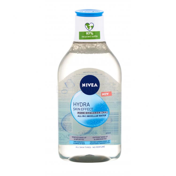 Nivea Hydra Skin Effect All-In-1 Micelárna voda pre ženy 400 ml