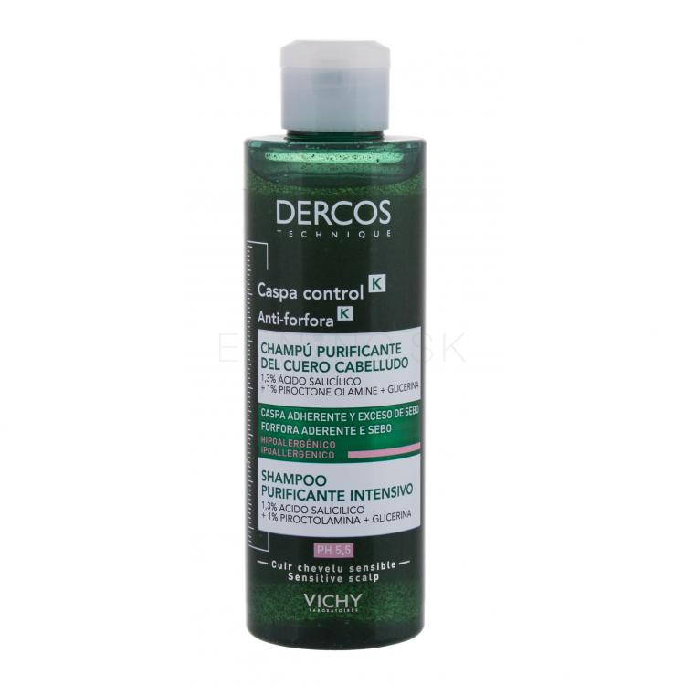 Vichy Dercos Anti-Dandruff Deep Purifying Šampón pre ženy 250 ml