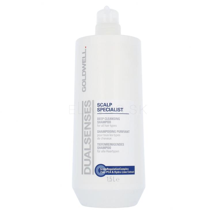Goldwell Dualsenses Scalp Specialist Deep Cleansing Foaming Face Wash Šampón pre ženy 1500 ml