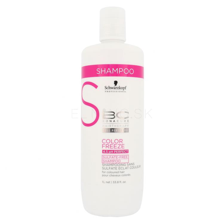 Schwarzkopf Professional BC Bonacure pH 4.5 Color Freeze Perfect Sulfate-Free Šampón pre ženy 1000 ml