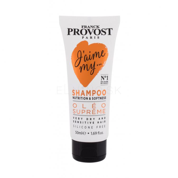 FRANCK PROVOST PARIS J´Aime My... Oléo Supreme Šampón pre ženy 50 ml