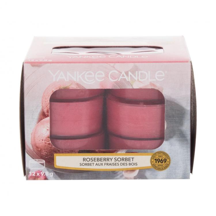 Yankee Candle Roseberry Sorbet Vonná sviečka 117,6 g